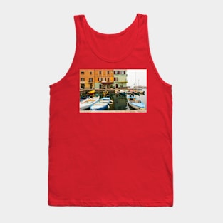 Castelletto Waterfront on Lake Garda in Italy Tank Top